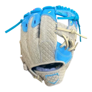 Custom Ballgloves Baby Blue Ice Cream Baseball Glove 11.5” I-Web Infield